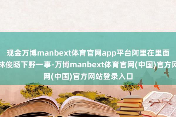 现金万博manbext体育官网app平台阿里在里面邮件中回复林俊旸下野一事-万博manbext体育官网(中国)官方网站登录入口