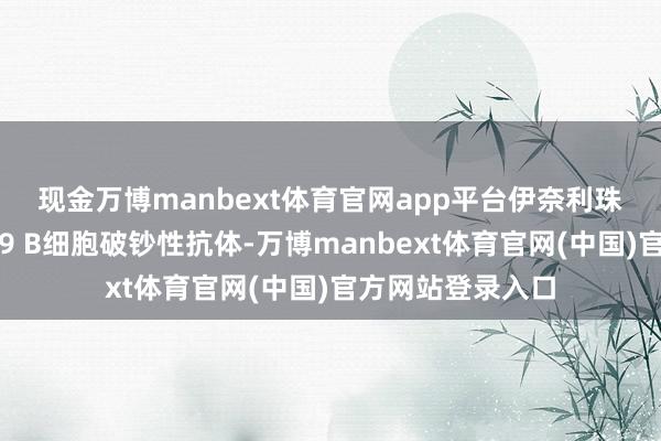 现金万博manbext体育官网app平台　　伊奈利珠单抗是靶向CD19 B细胞破钞性抗体-万博manbext体育官网(中国)官方网站登录入口