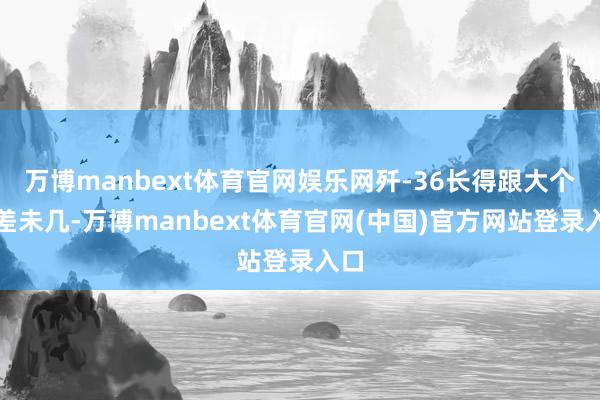 万博manbext体育官网娱乐网歼-36长得跟大个子差未几-万博manbext体育官网(中国)官方网站登录入口